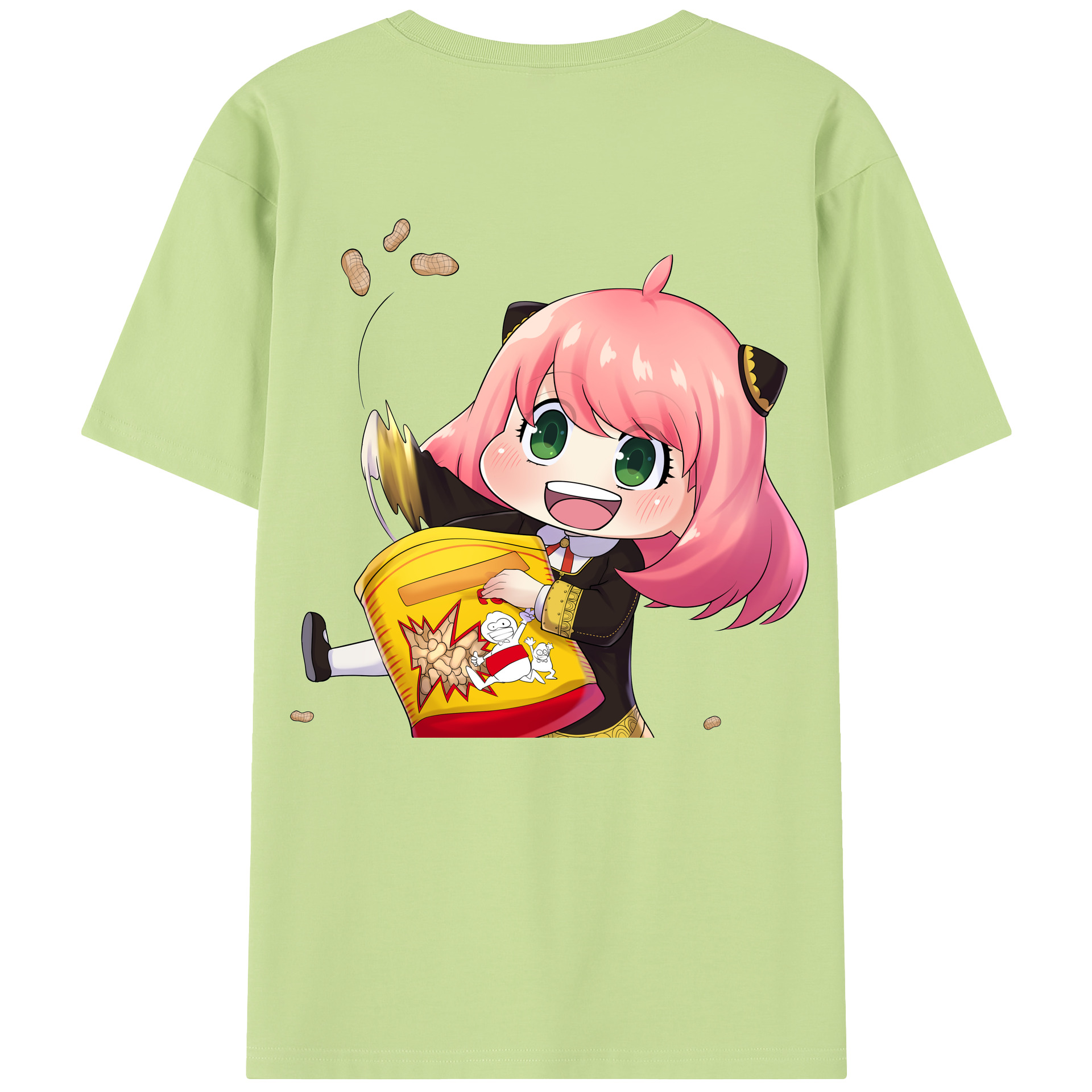 （画像用） SPY×FAMILY间谍家家酒 綿100％半袖Tシャツ（背面プリント）